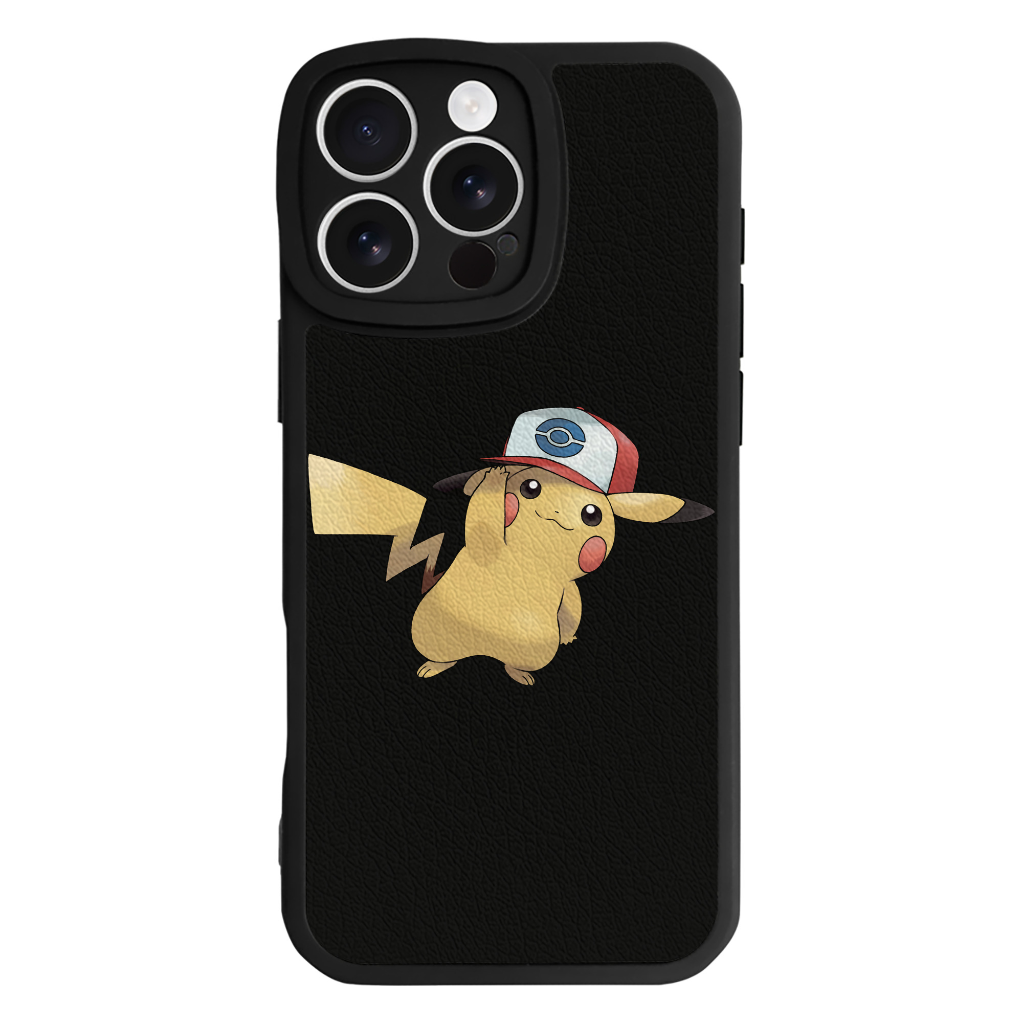 （画像用） ポケットモンスター Pokémon 【iPhone 16シリーズ対応】シリコンスマホケース（レザー調） 材質：シリコン